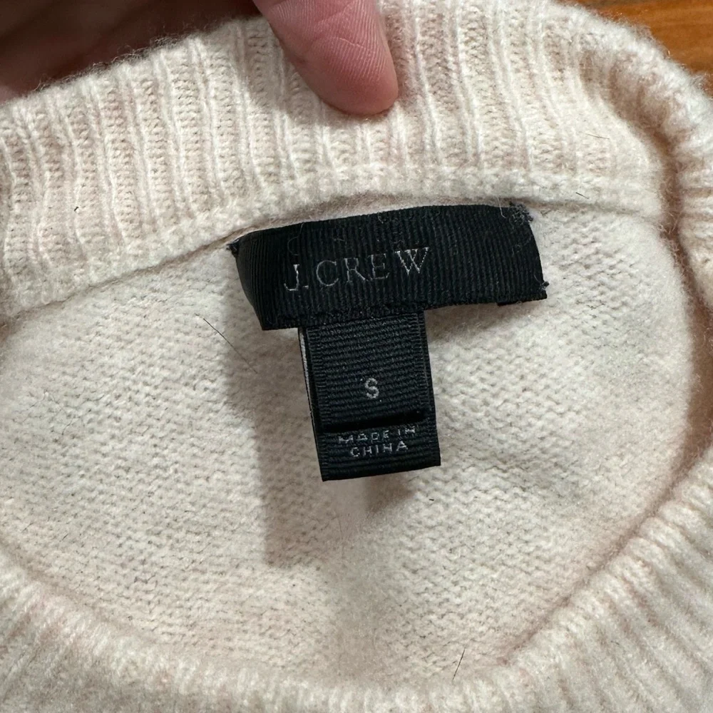 J. Crew Merino Sweater, Pink, Women's Small